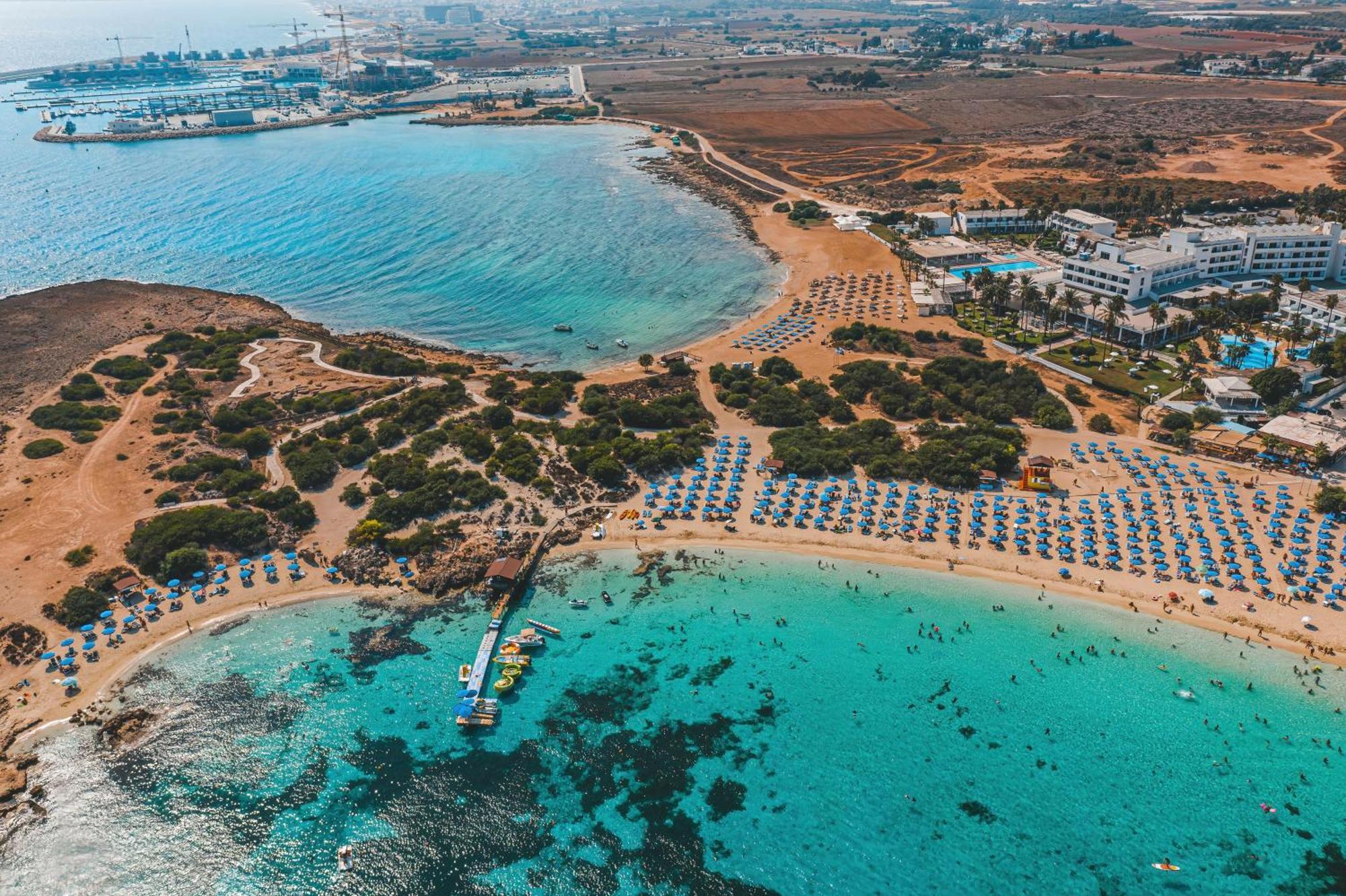 Dome Beach Marina Hotel & Resort Ayia Napa Exterior foto